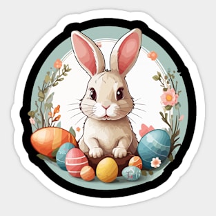 How Long Til Easter cat Sticker